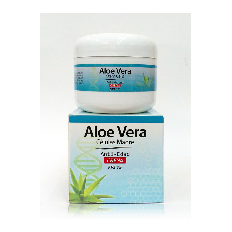 CREMA ANTI EDAD CÉLULAS MADRE DE ALOE VERA FPS15(100 ml)