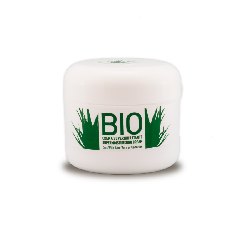 CREMA FACIAL SUPERHIDRATANTE DE ALOE VERA CANARIO BIO (120 ml)